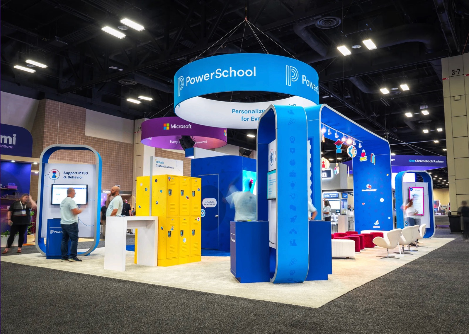 PowerSchool booth